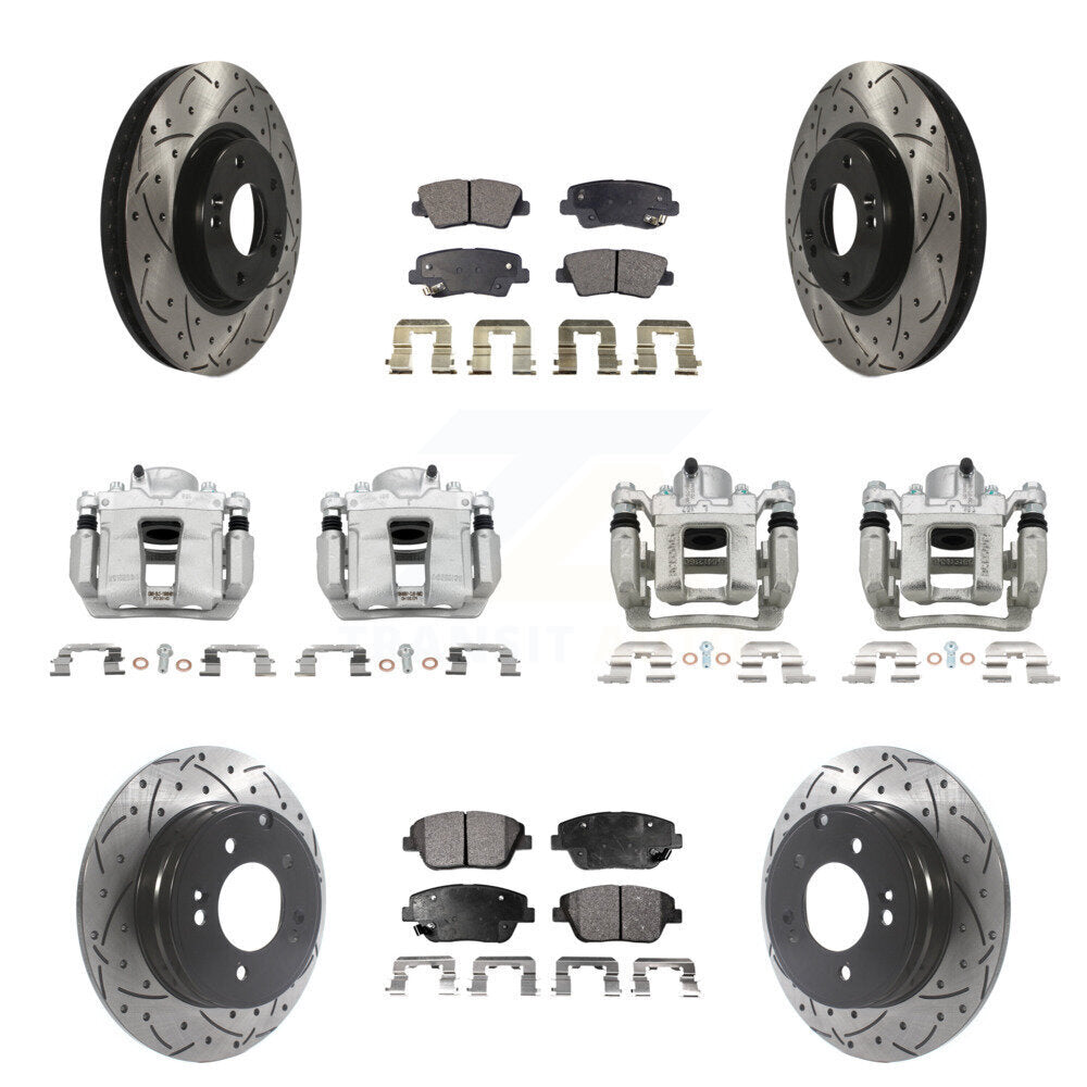 Disc Rotors and Brake Pads Kit-KCD-100246T - Kit.bestparts.ca Kit.bestparts.ca