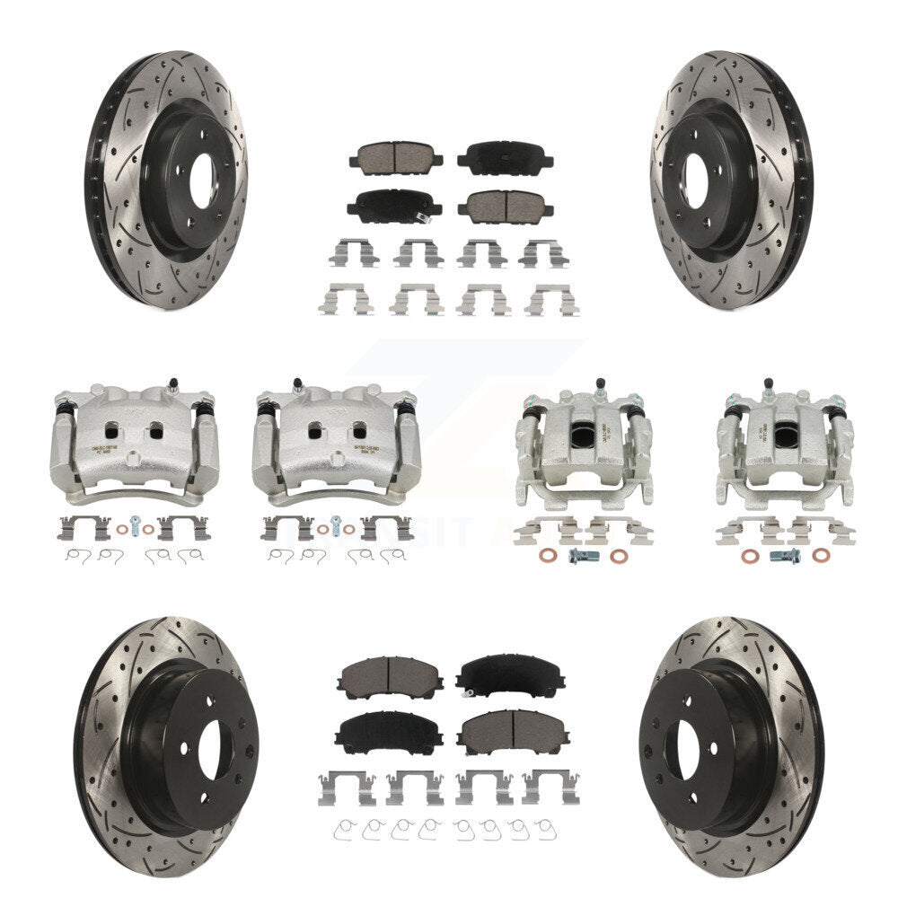 Disc Rotors and Brake Pads Kit-KCD-100250C Kit.bestparts.ca