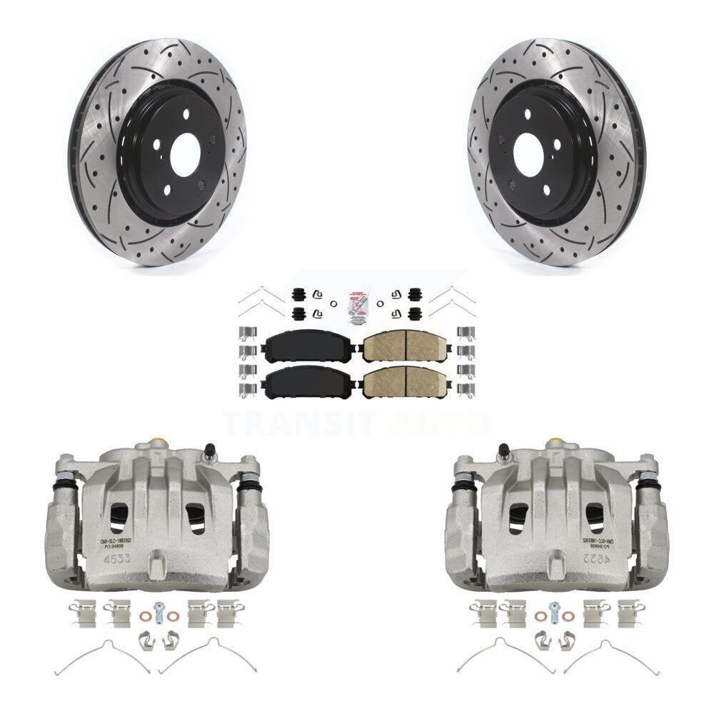 Disc Rotors and Brake Pads Kit-KCD-100252N - Kit.bestparts.ca Kit.bestparts.ca