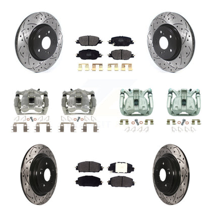 Disc Rotors and Brake Pads Kit-KCD-100254P - Kit.bestparts.ca