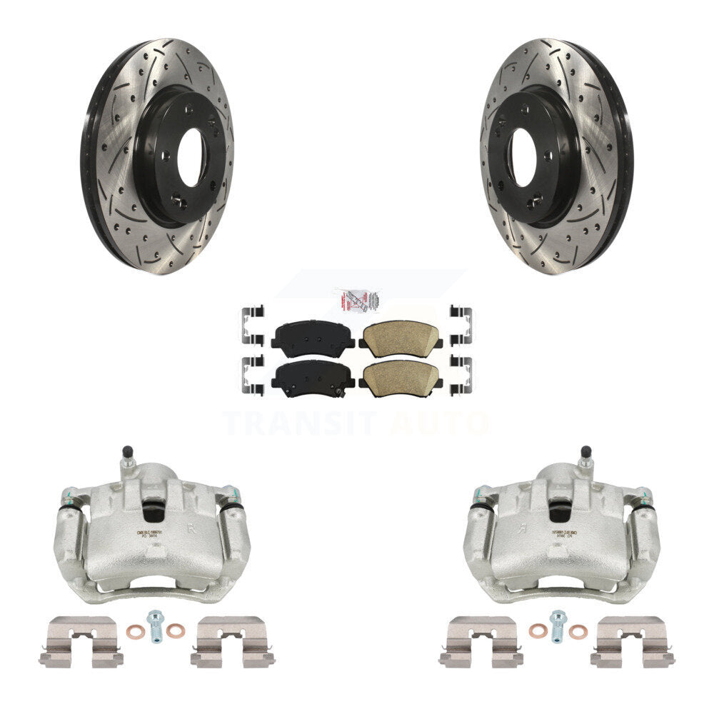 Disc Rotors and Brake Pads Kit-KCD-100257N - Kit.bestparts.ca Kit.bestparts.ca