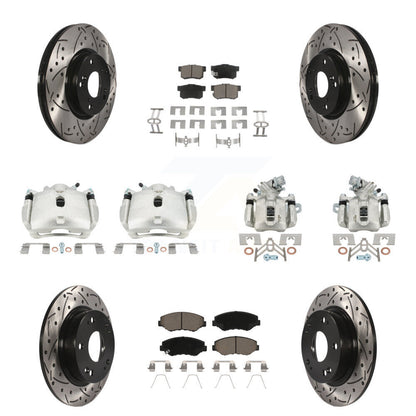 Disc Rotors and Brake Pads Kit-KCD-100258C - Kit.bestparts.ca