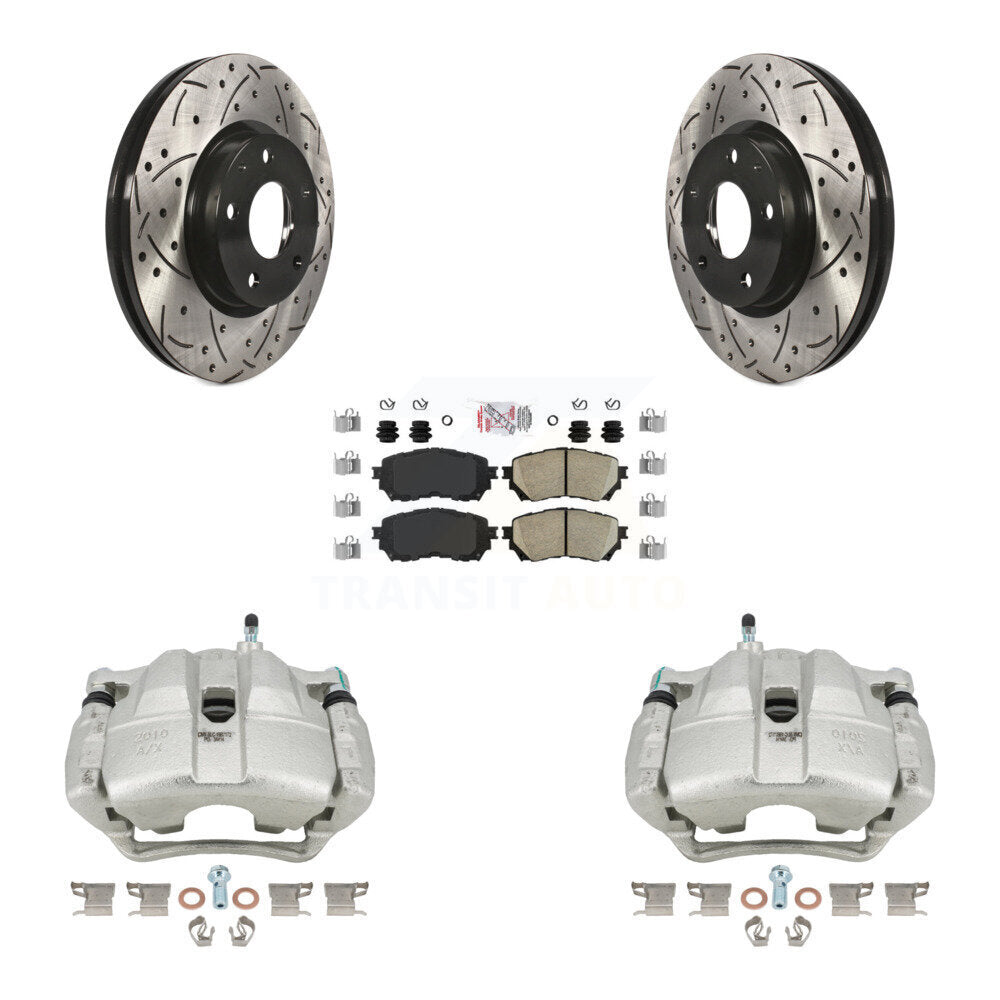 Disc Rotors and Brake Pads Kit-KCD-100258N - Kit.bestparts.ca