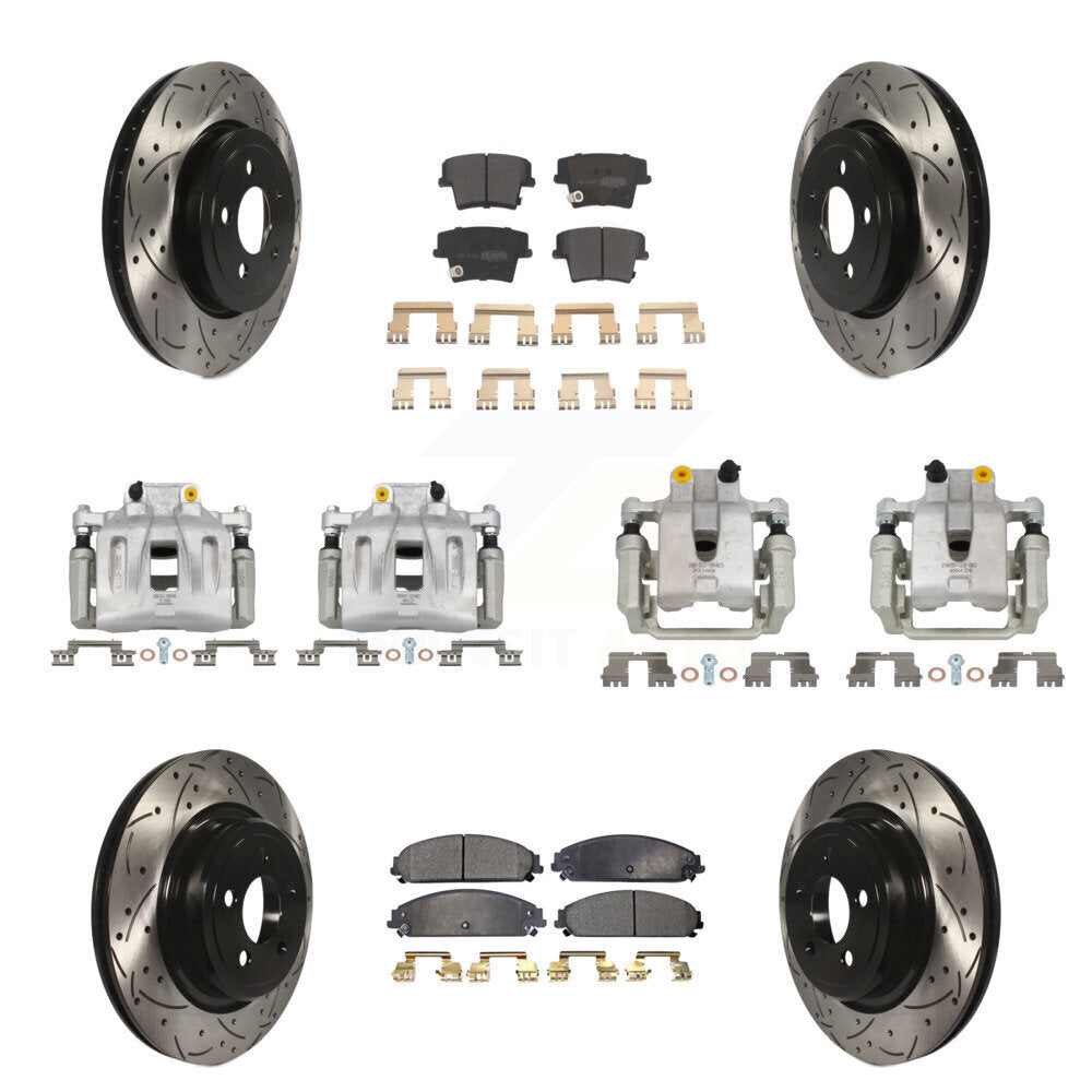 Disc Rotors and Brake Pads Kit-KCD-100260P - Kit.bestparts.ca Kit.bestparts.ca