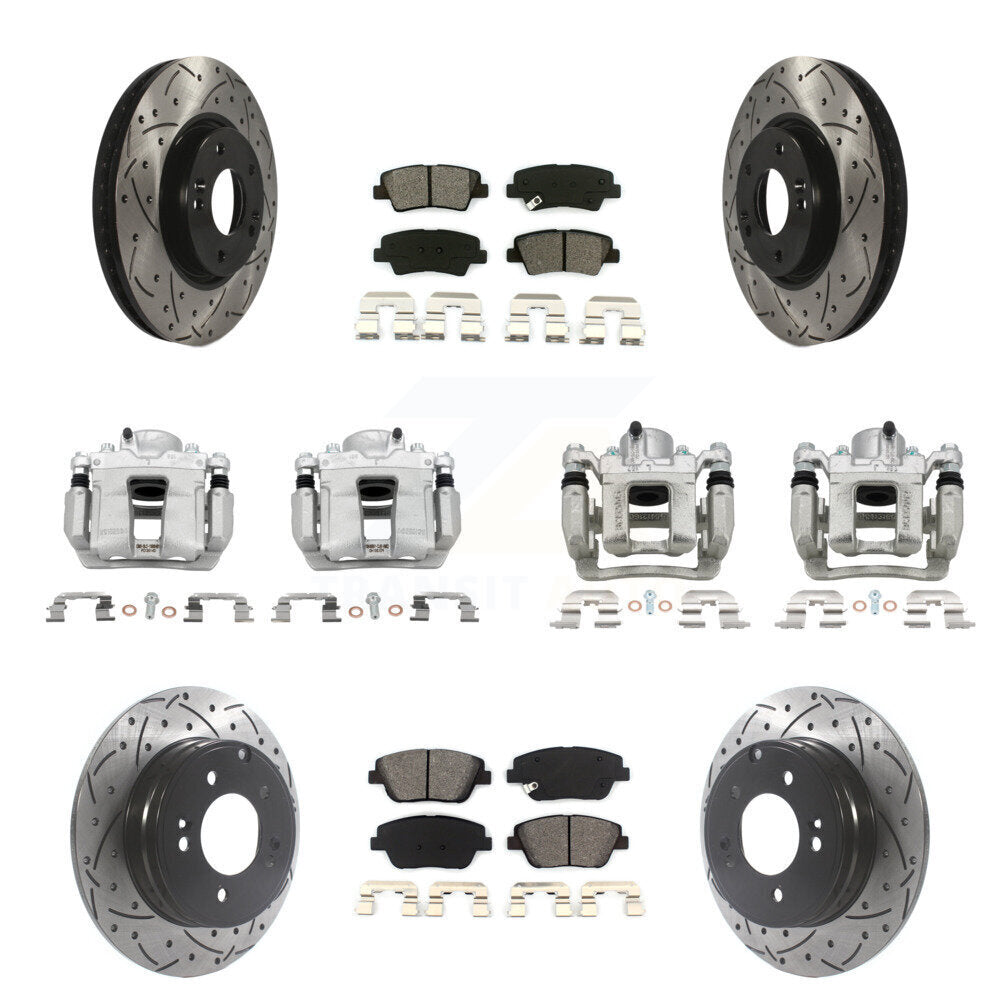 Disc Rotors and Brake Pads Kit-KCD-100260S - Kit.bestparts.ca Kit.bestparts.ca