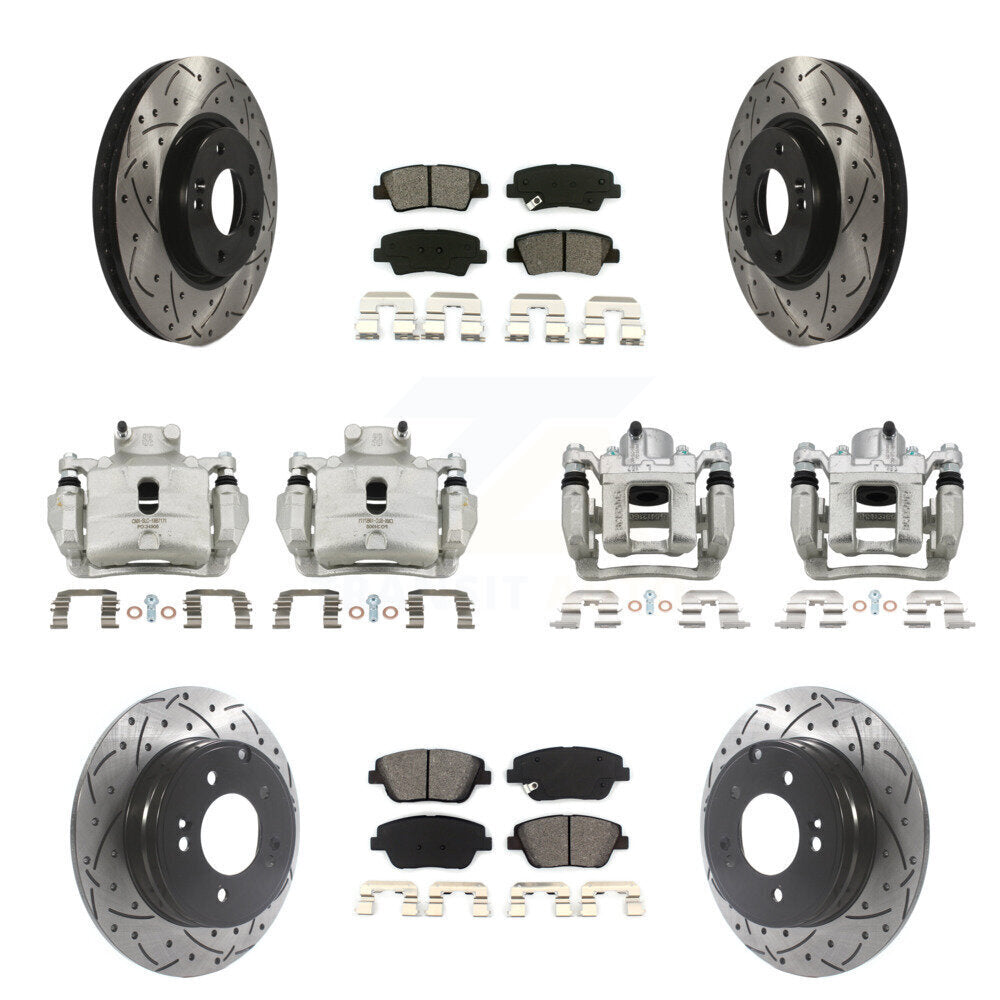 Disc Rotors and Brake Pads Kit-KCD-100261S - Kit.bestparts.ca Kit.bestparts.ca