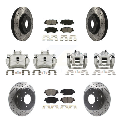 Disc Rotors and Brake Pads Kit-KCD-100261S - Kit.bestparts.ca