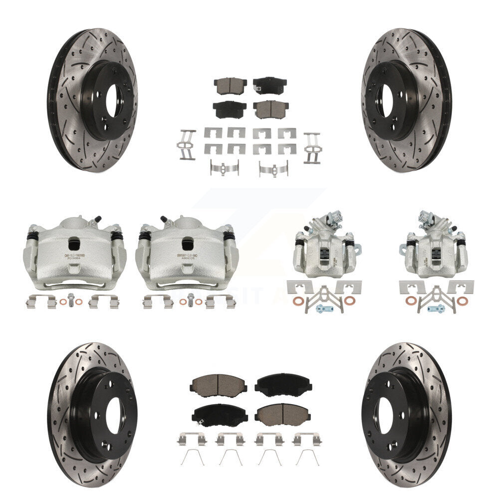 Disc Rotors and Brake Pads Kit-KCD-100263C - Kit.bestparts.ca Kit.bestparts.ca