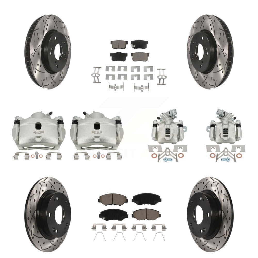 Disc Rotors and Brake Pads Kit-KCD-100264C - Kit.bestparts.ca