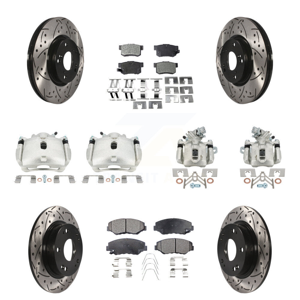 Disc Rotors and Brake Pads Kit-KCD-100267T - Kit.bestparts.ca Kit.bestparts.ca