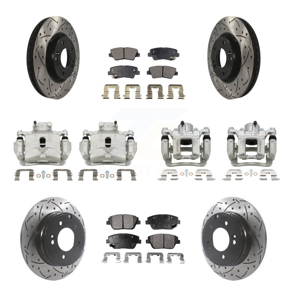 Disc Rotors and Brake Pads Kit-KCD-100268P - Kit.bestparts.ca