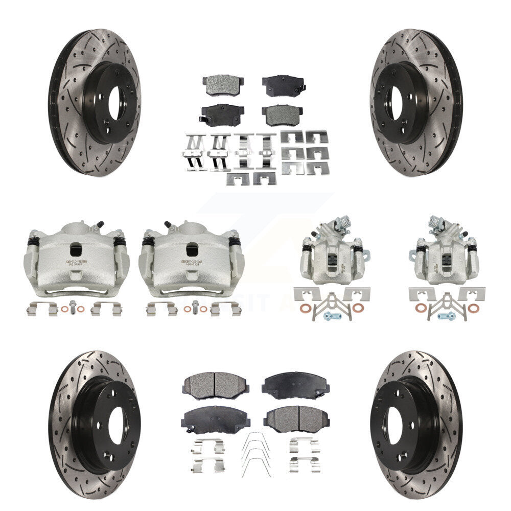 Disc Rotors and Brake Pads Kit-KCD-100272T - Kit.bestparts.ca