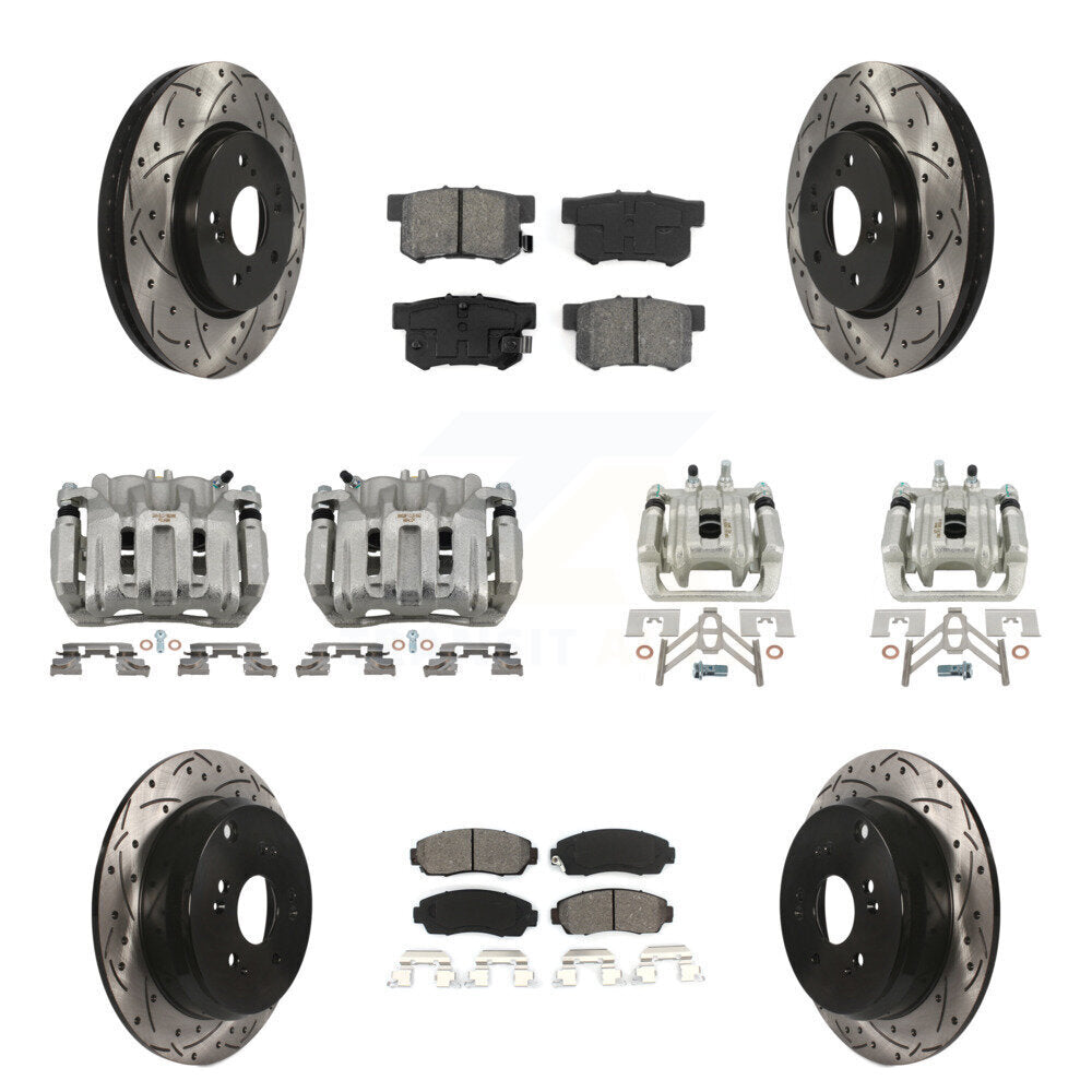 Disc Rotors and Brake Pads Kit-KCD-100273S - Kit.bestparts.ca Kit.bestparts.ca