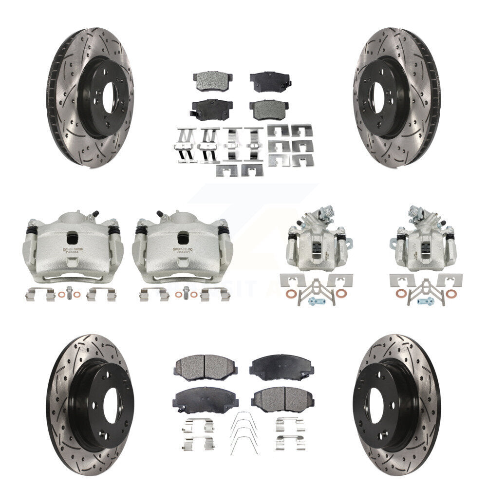 Disc Rotors and Brake Pads Kit-KCD-100273T - Kit.bestparts.ca Kit.bestparts.ca