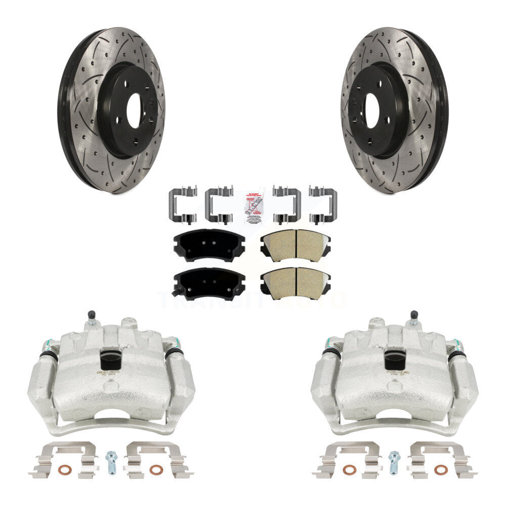 Disc Rotors and Brake Pads Kit-KCD-100276N - Kit.bestparts.ca