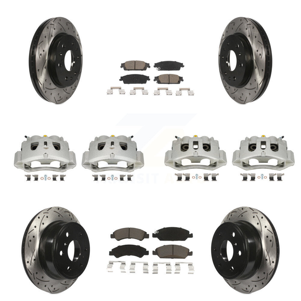 Disc Rotors and Brake Pads Kit-KCD-100277C - Kit.bestparts.ca Kit.bestparts.ca