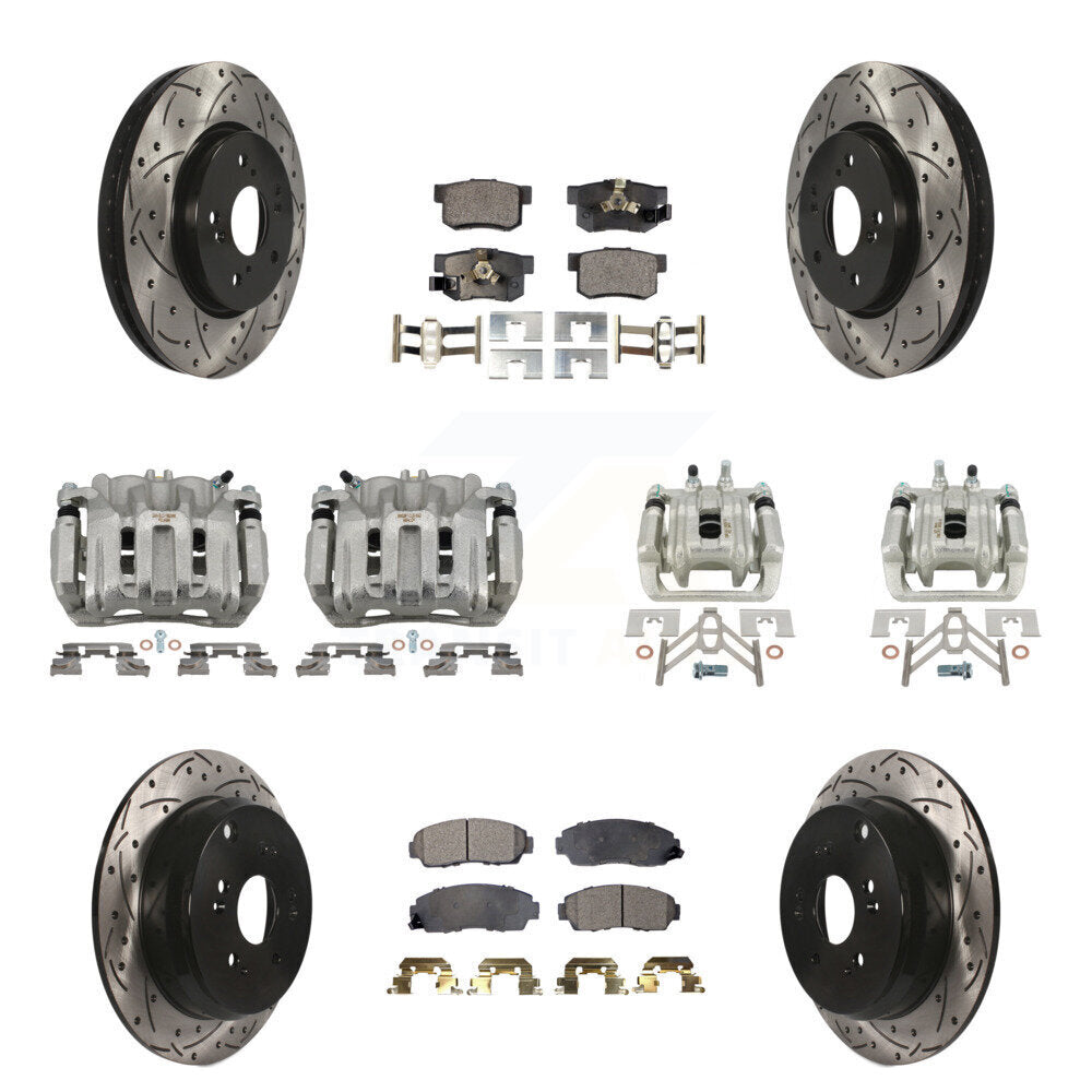 Disc Rotors and Brake Pads Kit-KCD-100279P - Kit.bestparts.ca Kit.bestparts.ca