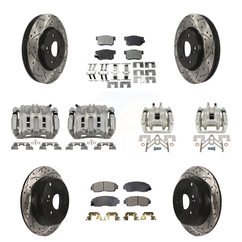 Disc Rotors and Brake Pads Kit-KCD-100280P - Kit.bestparts.ca Kit.bestparts.ca