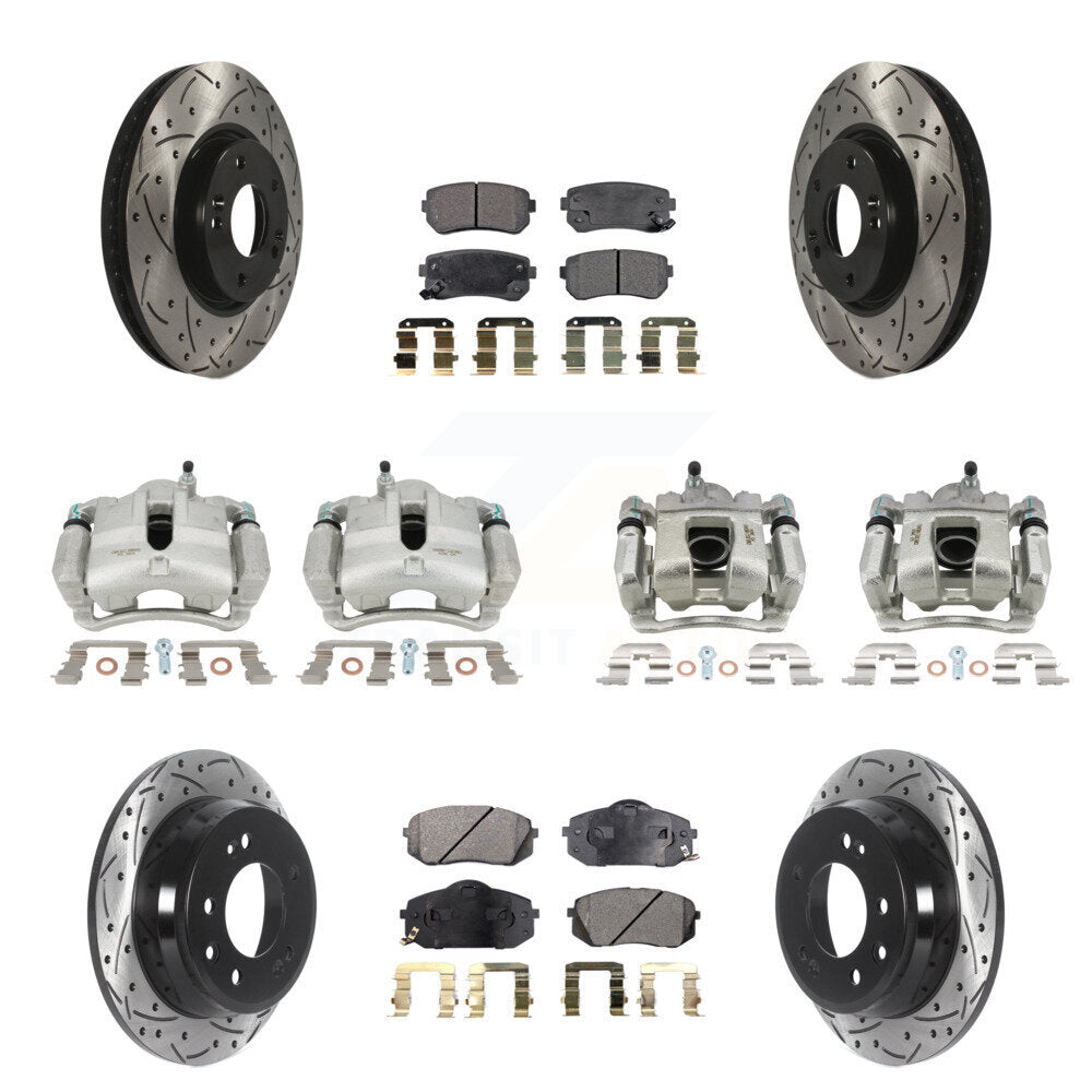 Disc Rotors and Brake Pads Kit-KCD-100291P - Kit.bestparts.ca Kit.bestparts.ca