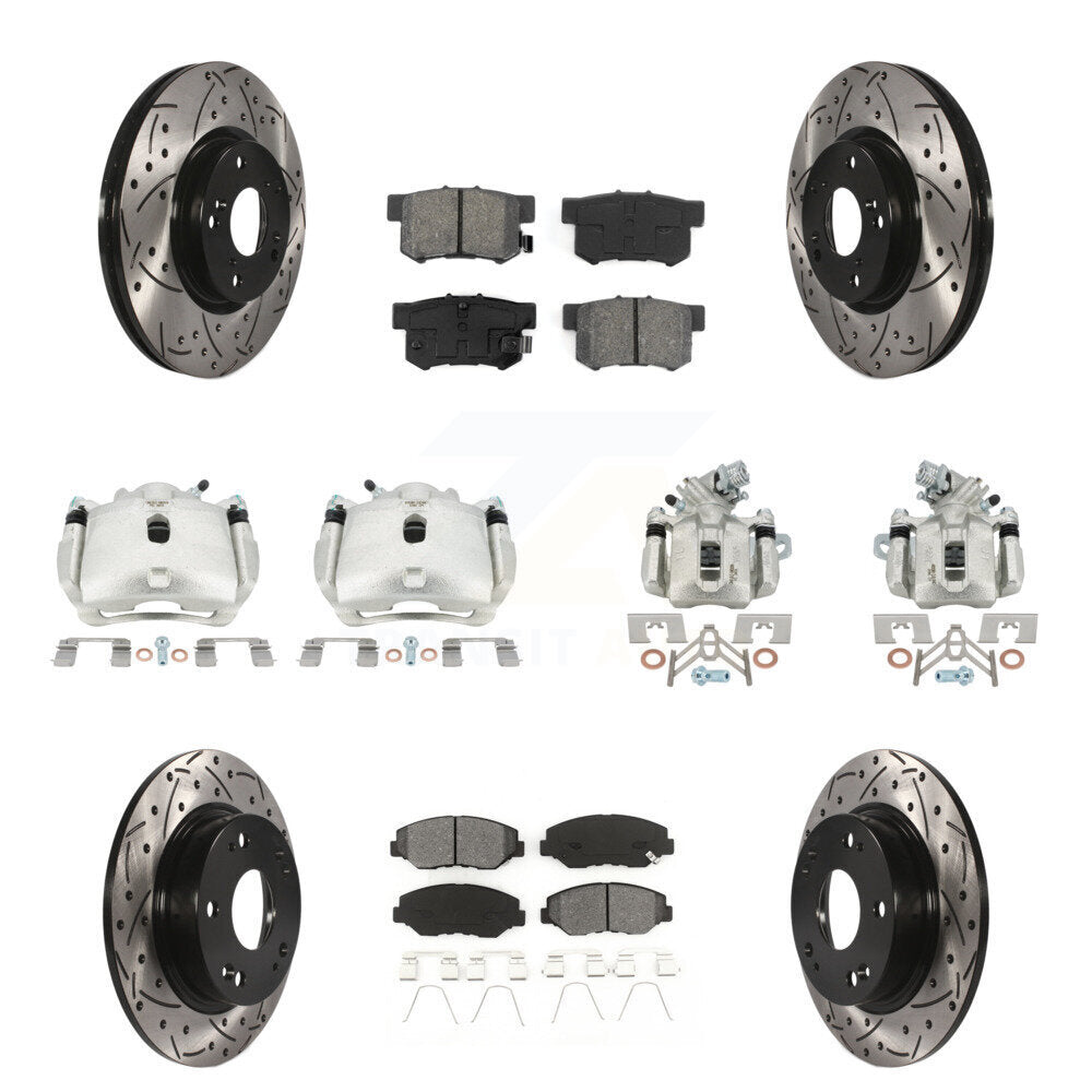 Disc Rotors and Brake Pads Kit-KCD-100292S - Kit.bestparts.ca Kit.bestparts.ca