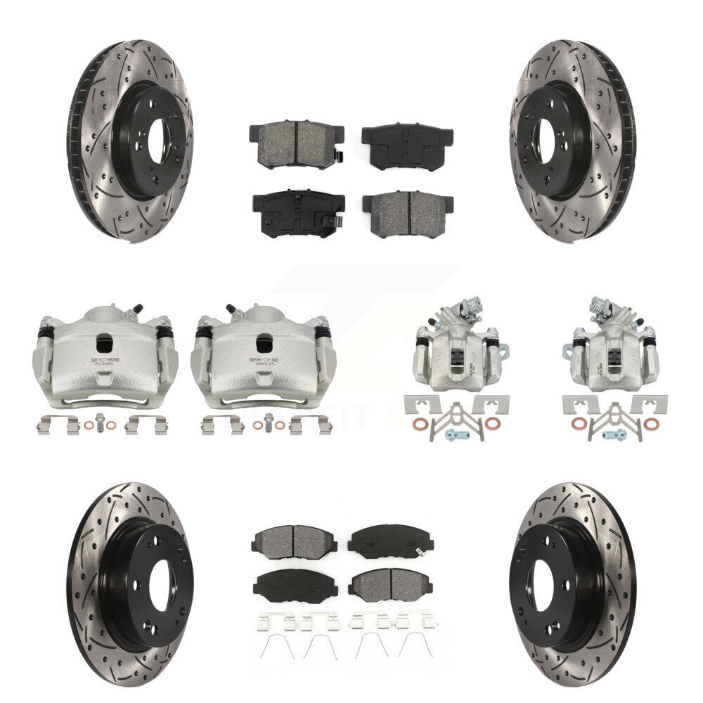 Disc Rotors and Brake Pads Kit-KCD-100295S - Kit.bestparts.ca Kit.bestparts.ca