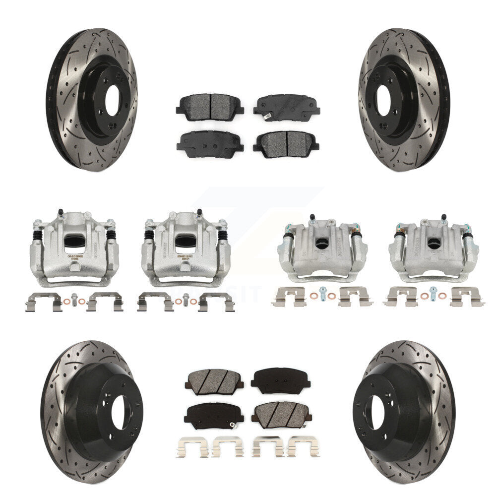 Disc Rotors and Brake Pads Kit-KCD-100296S - Kit.bestparts.ca Kit.bestparts.ca