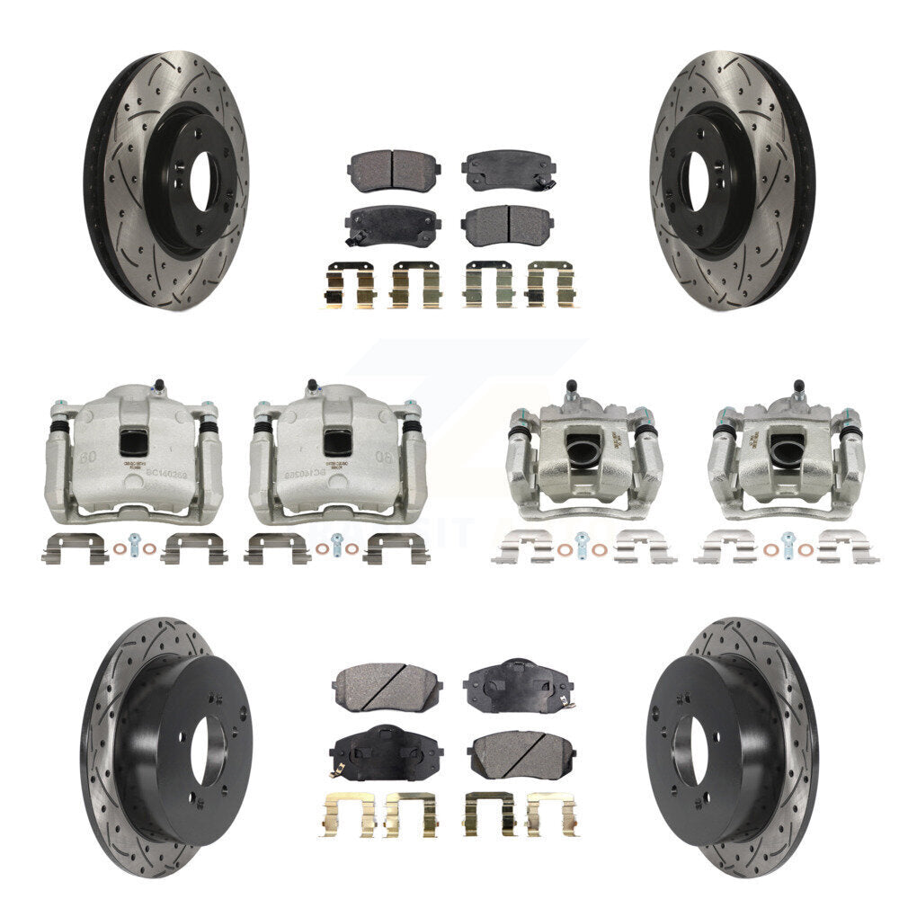 Disc Rotors and Brake Pads Kit-KCD-100297P - Kit.bestparts.ca
