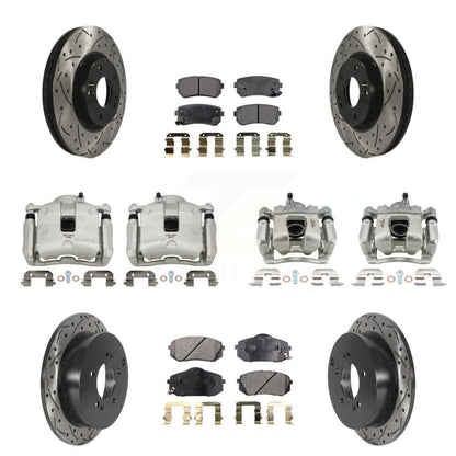 Disc Rotors and Brake Pads Kit-KCD-100297P - Kit.bestparts.ca