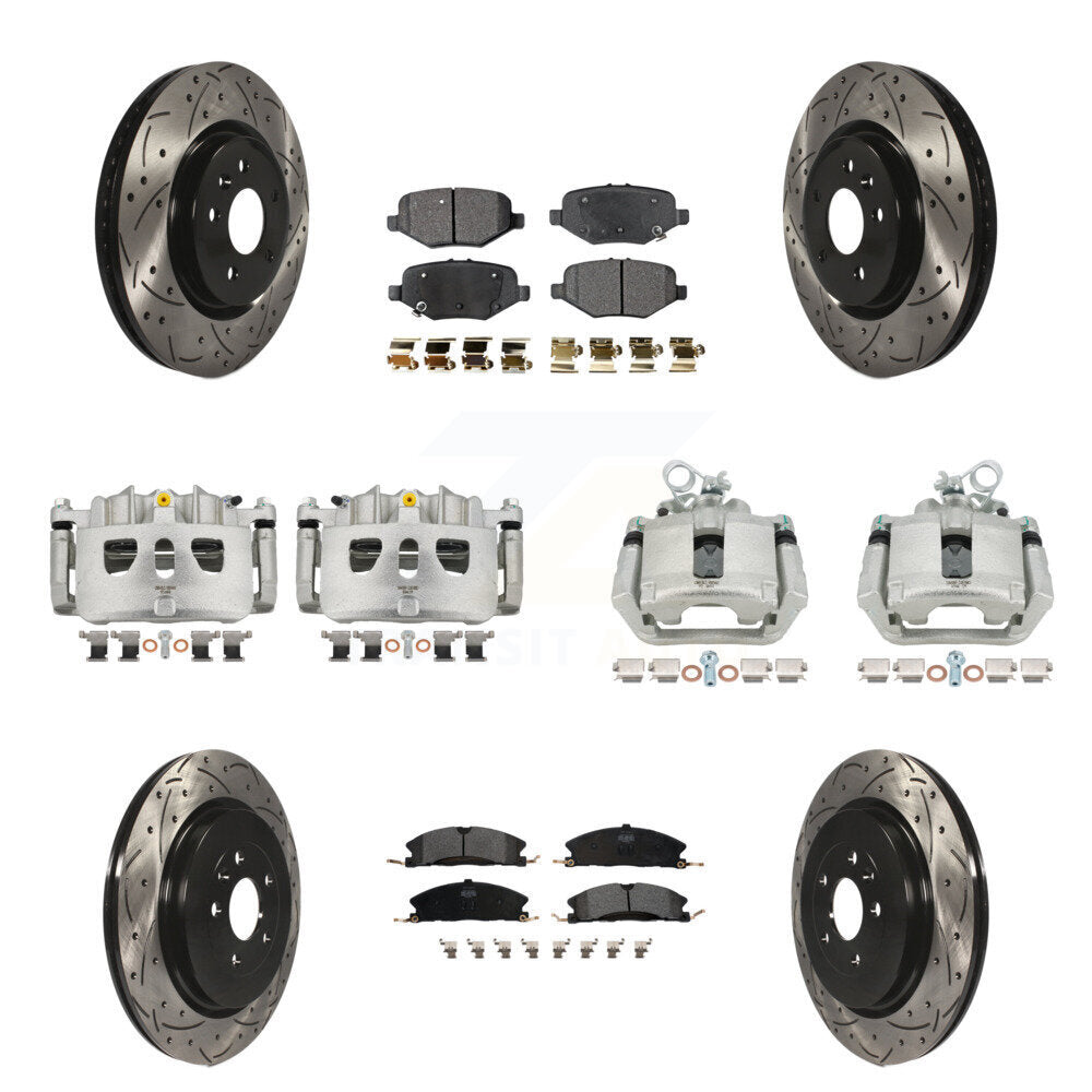 Disc Rotors and Brake Pads Kit-KCD-100306P - Kit.bestparts.ca Kit.bestparts.ca