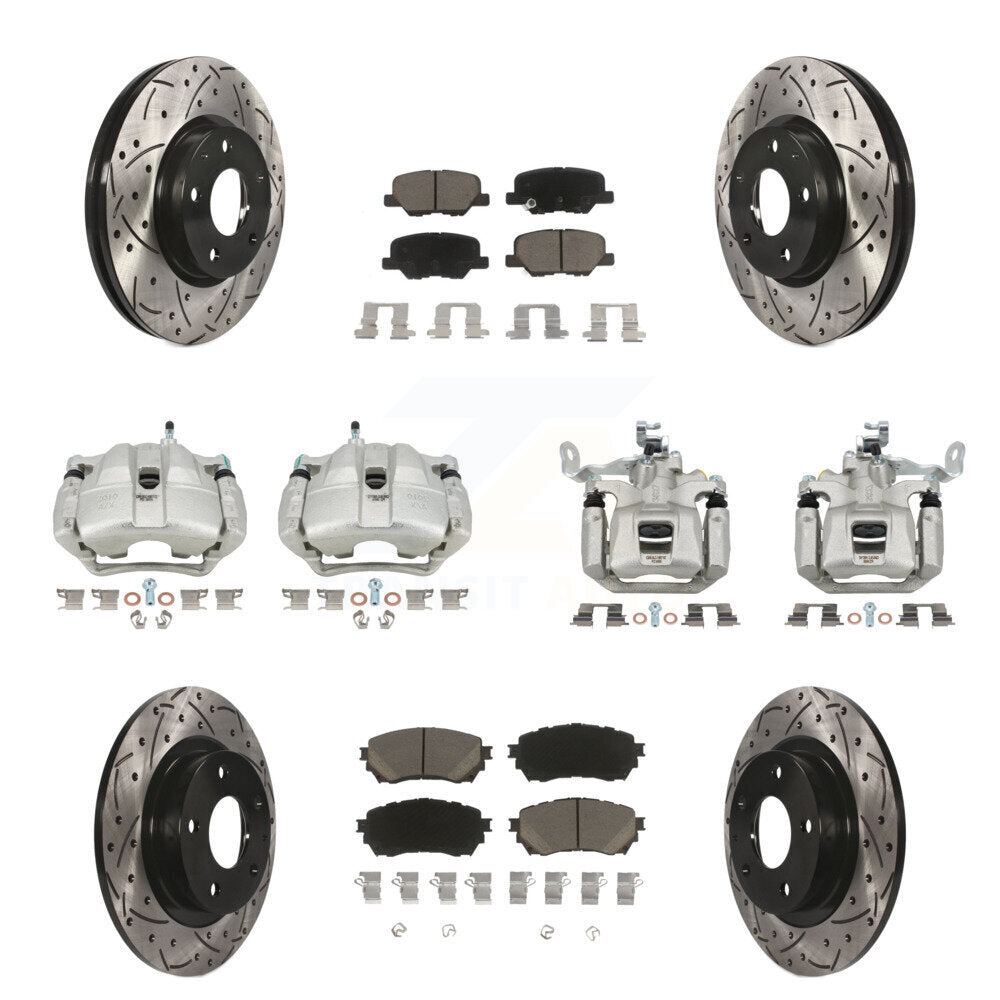 Disc Rotors and Brake Pads Kit-KCD-100309C - Kit.bestparts.ca