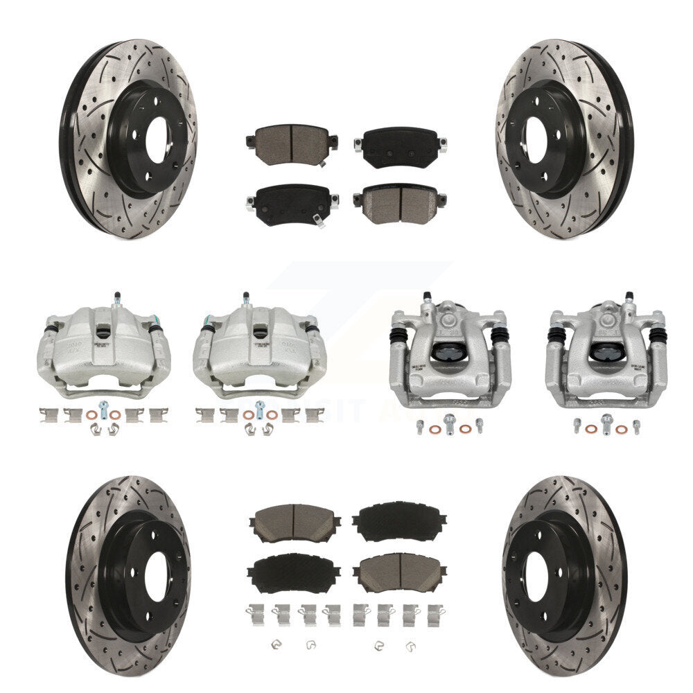 Disc Rotors and Brake Pads Kit-KCD-100310C - Kit.bestparts.ca Kit.bestparts.ca