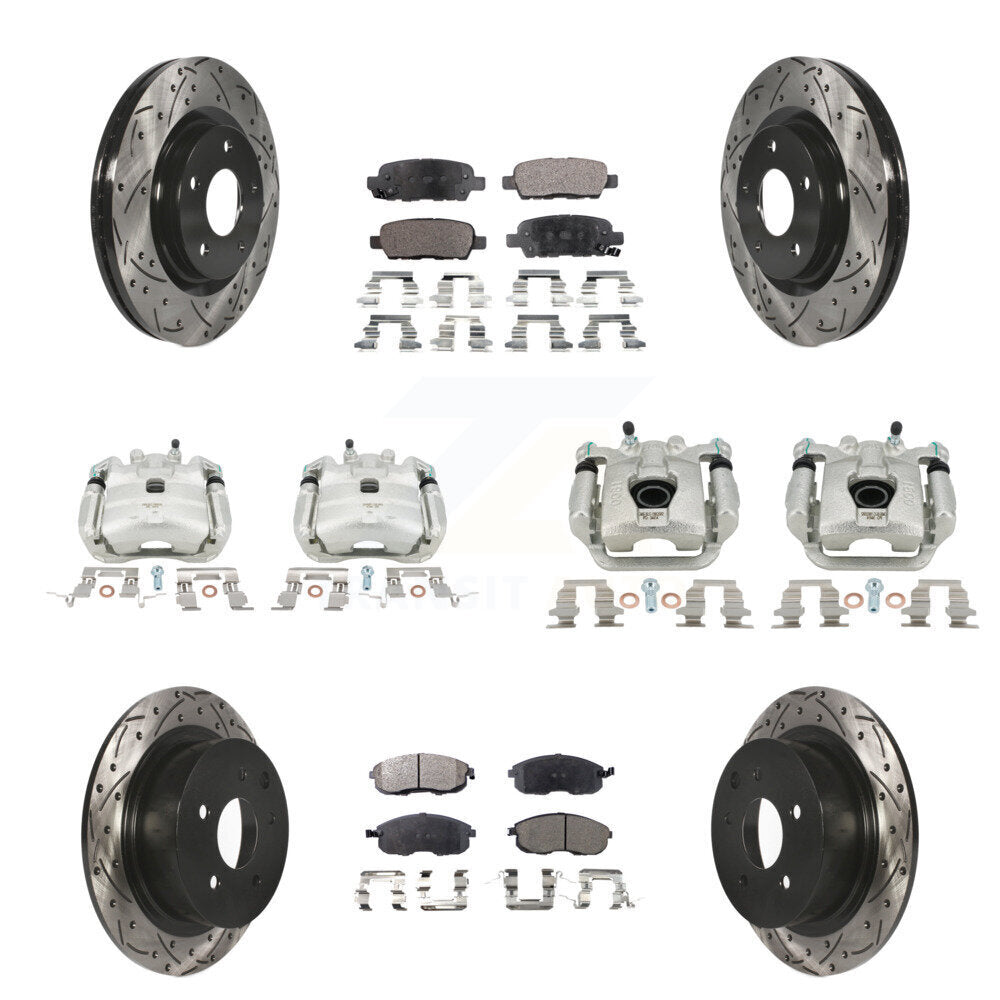 Disc Rotors and Brake Pads Kit-KCD-100324P - Kit.bestparts.ca Kit.bestparts.ca