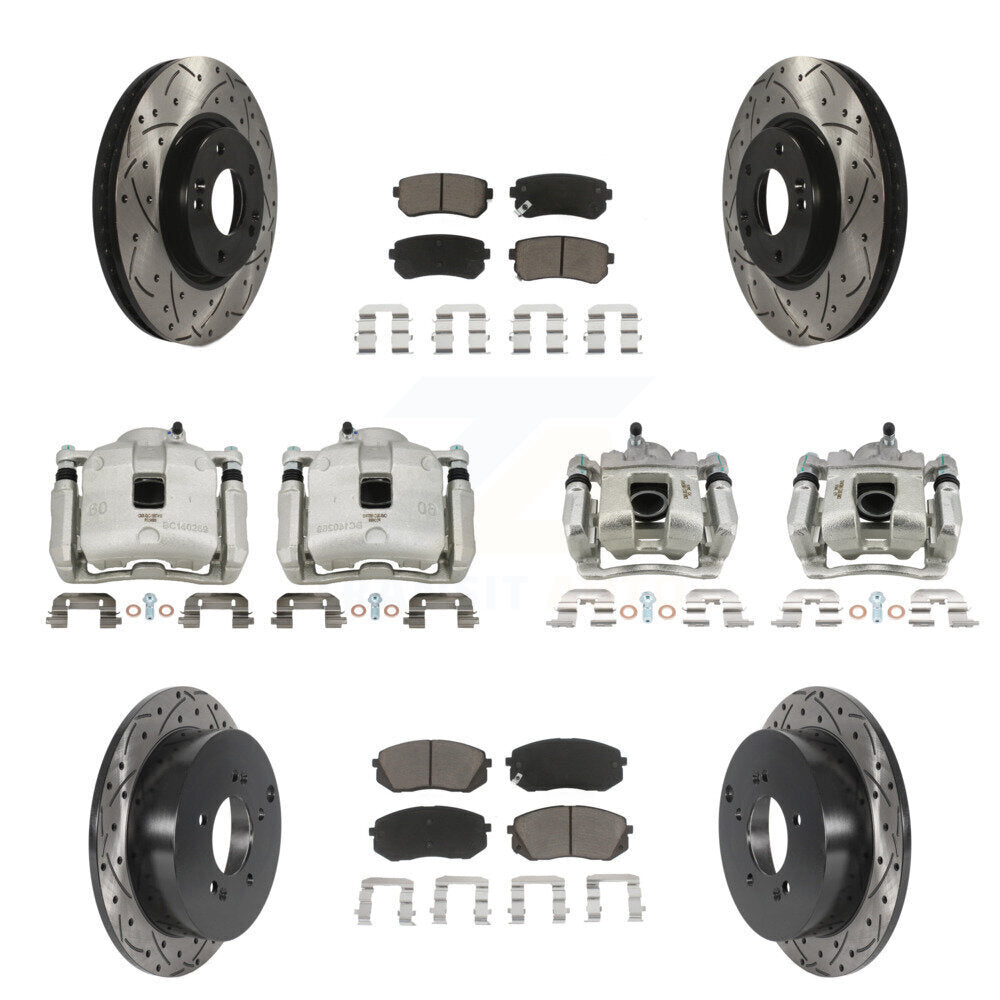 Disc Rotors and Brake Pads Kit-KCD-100327C - Kit.bestparts.ca Kit.bestparts.ca