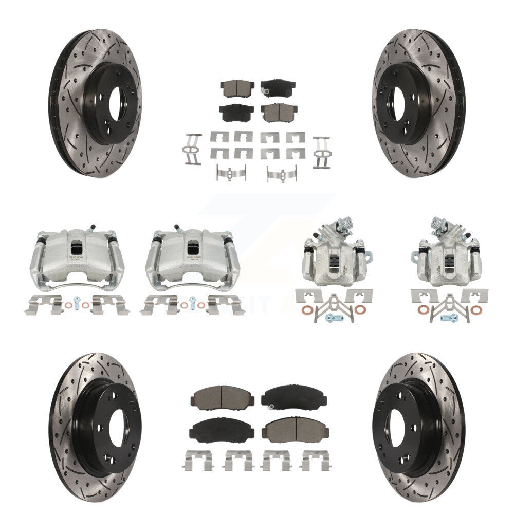 Disc Rotors and Brake Pads Kit-KCD-100328C - Kit.bestparts.ca Kit.bestparts.ca