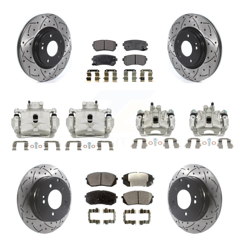 Disc Rotors and Brake Pads Kit-KCD-100334P - Kit.bestparts.ca Kit.bestparts.ca