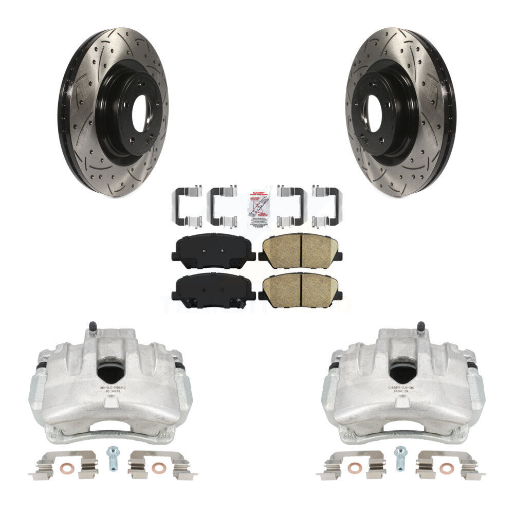 Disc Rotors and Brake Pads Kit-KCD-100340N - Kit.bestparts.ca Kit.bestparts.ca