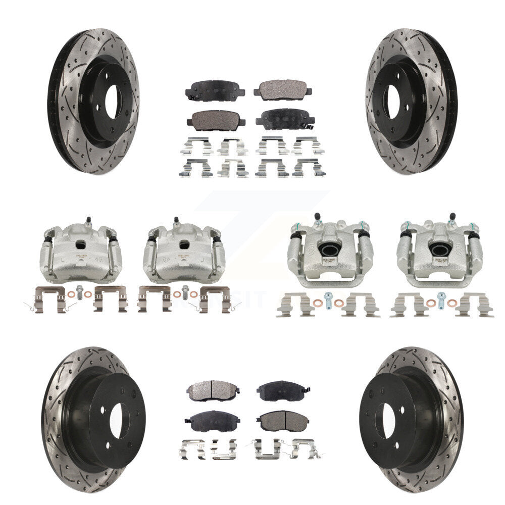 Disc Rotors and Brake Pads Kit-KCD-100342P - Kit.bestparts.ca Kit.bestparts.ca