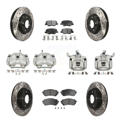 Disc Rotors and Brake Pads Kit-KCD-100345P - Kit.bestparts.ca