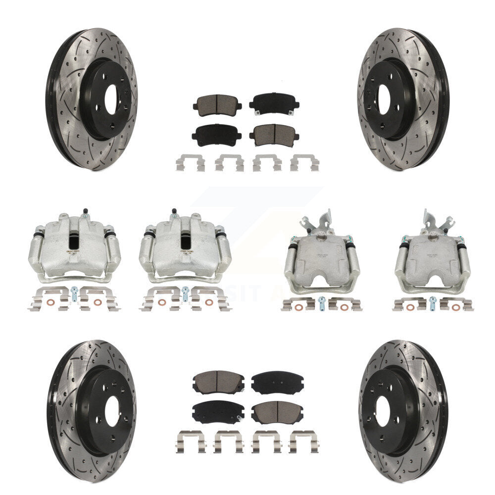 Disc Rotors and Brake Pads Kit-KCD-100346C - Kit.bestparts.ca Kit.bestparts.ca