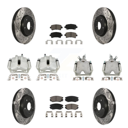 Disc Rotors and Brake Pads Kit-KCD-100346C - Kit.bestparts.ca