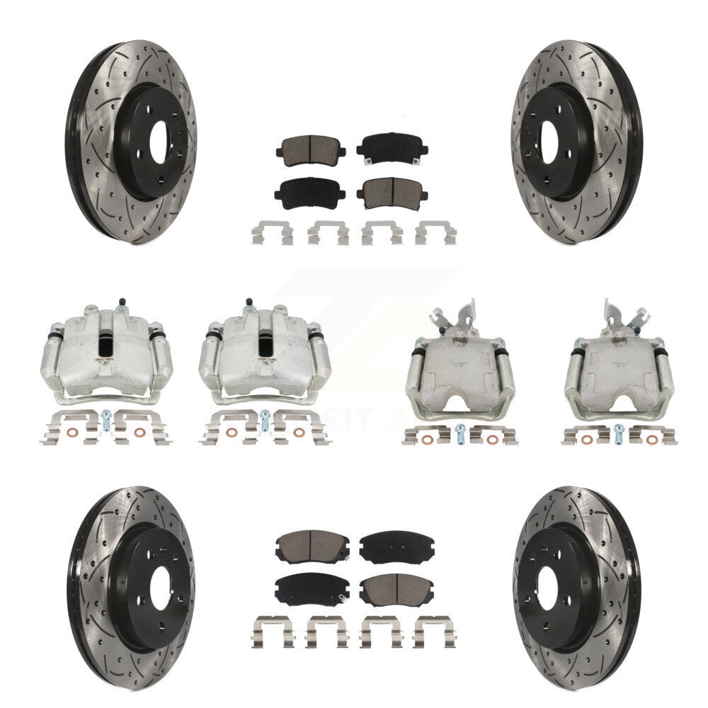 Disc Rotors and Brake Pads Kit-KCD-100347C - Kit.bestparts.ca