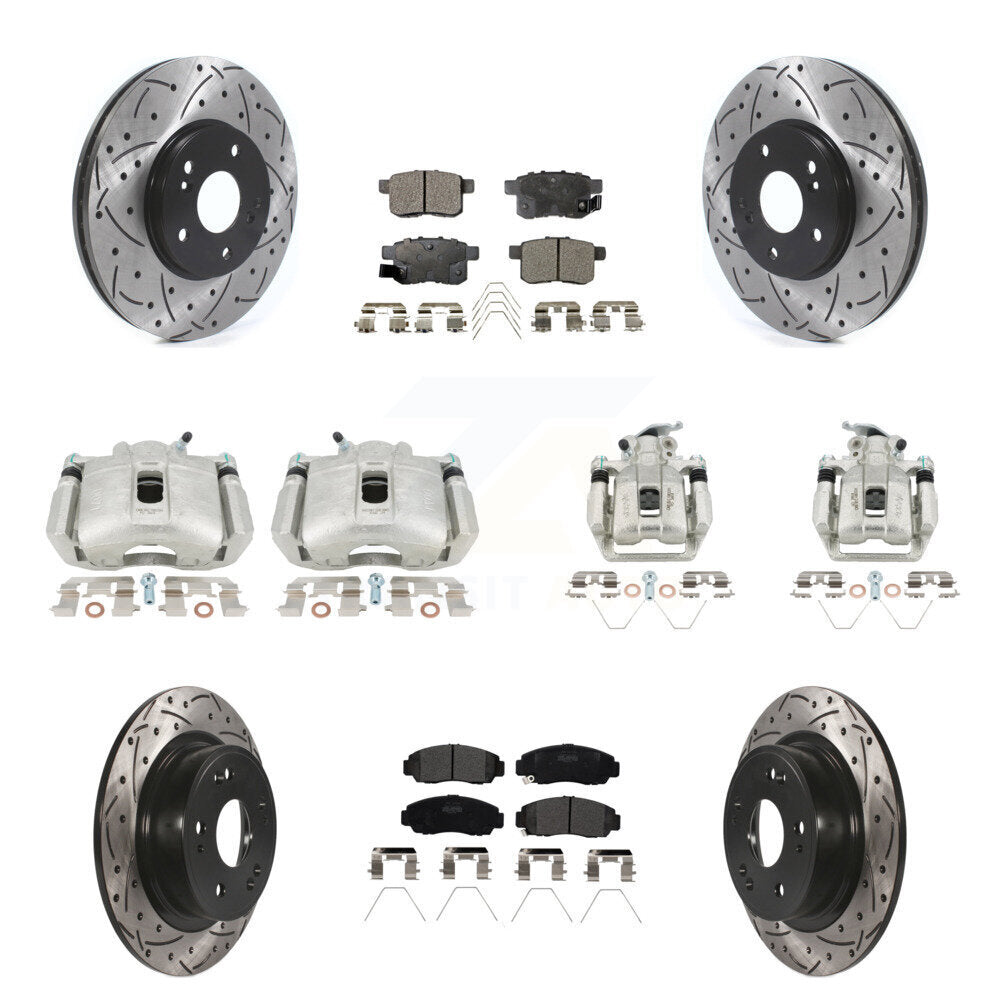 Disc Rotors and Brake Pads Kit-KCD-100348P - Kit.bestparts.ca Kit.bestparts.ca