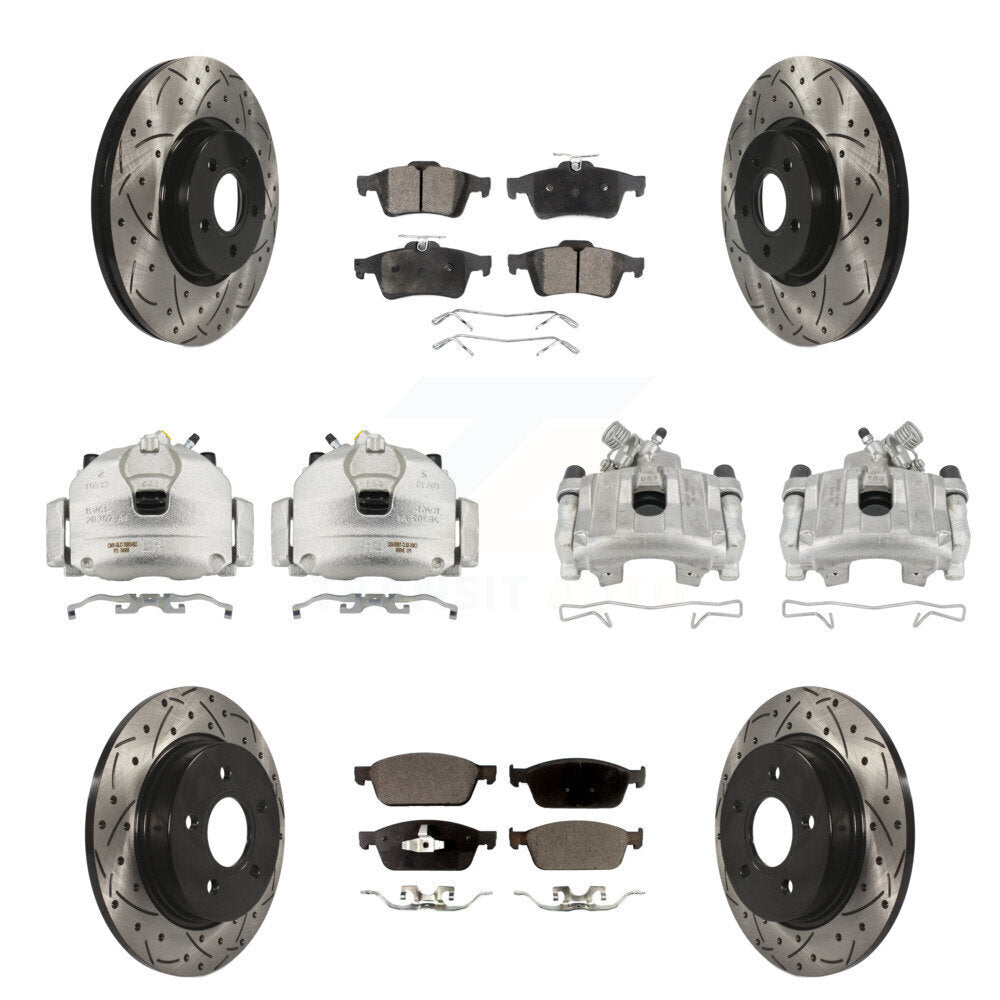 Disc Rotors and Brake Pads Kit-KCD-100349T - Kit.bestparts.ca