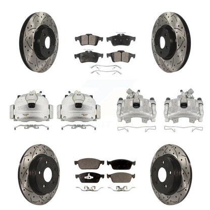 Disc Rotors and Brake Pads Kit-KCD-100349T - Kit.bestparts.ca