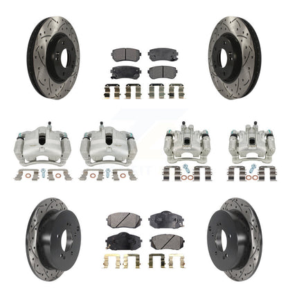 Disc Rotors and Brake Pads Kit-KCD-100351T - Kit.bestparts.ca