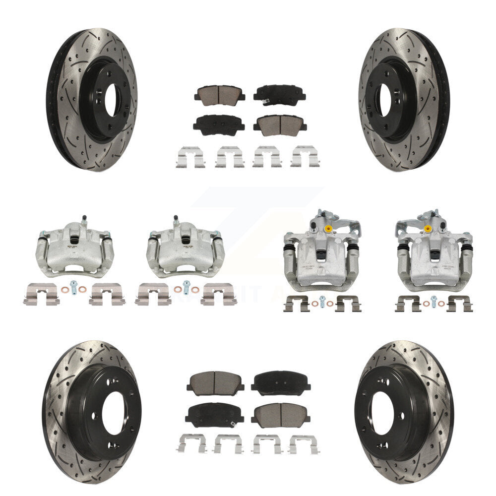 Disc Rotors and Brake Pads Kit-KCD-100355C - Kit.bestparts.ca Kit.bestparts.ca