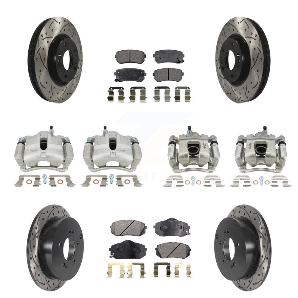 Disc Rotors and Brake Pads Kit-KCD-100358T - Kit.bestparts.ca Kit.bestparts.ca