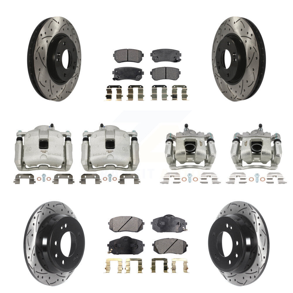 Disc Rotors and Brake Pads Kit-KCD-100360T - Kit.bestparts.ca Kit.bestparts.ca