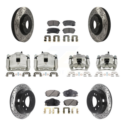 Disc Rotors and Brake Pads Kit-KCD-100360T - Kit.bestparts.ca