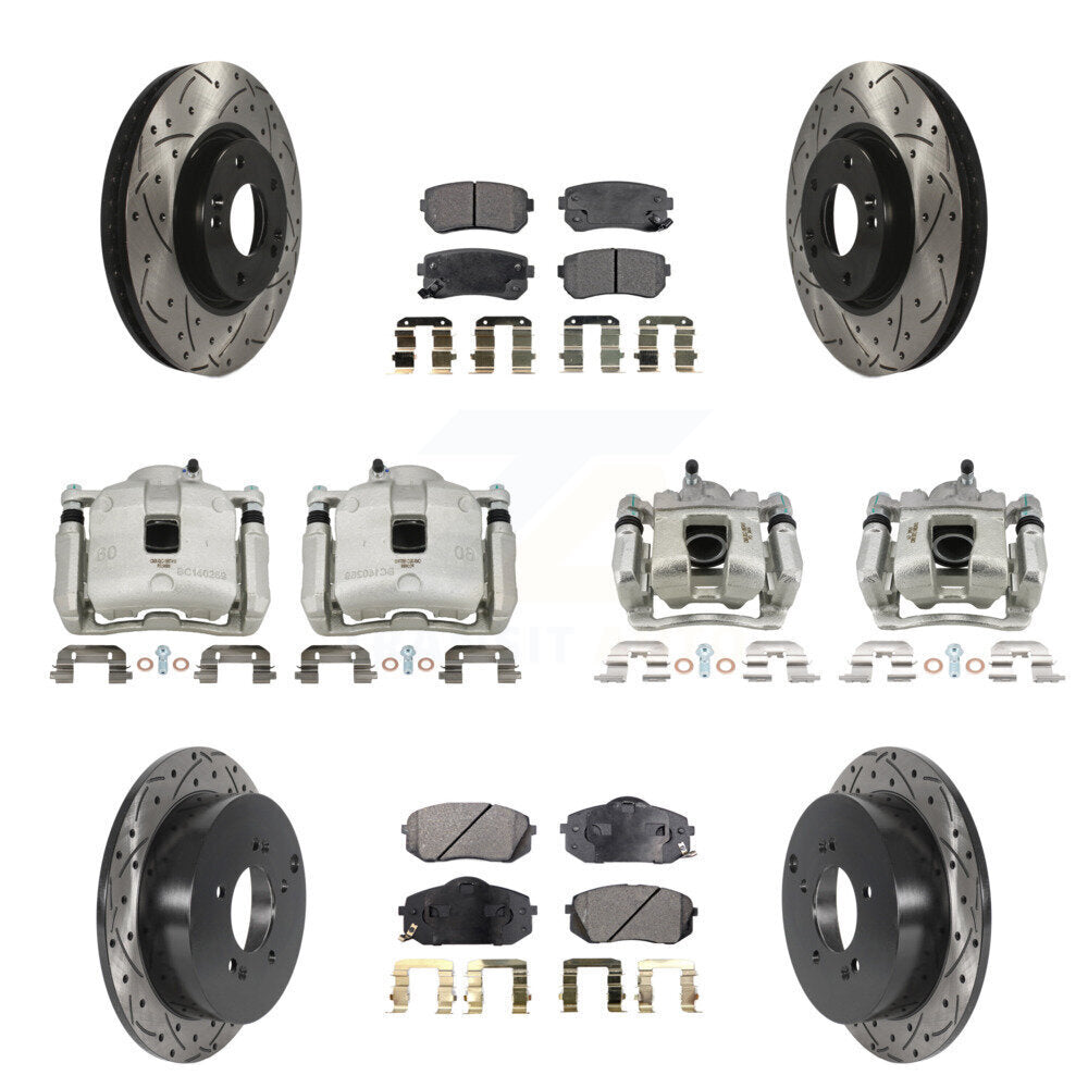 Disc Rotors and Brake Pads Kit-KCD-100362T - Kit.bestparts.ca Kit.bestparts.ca